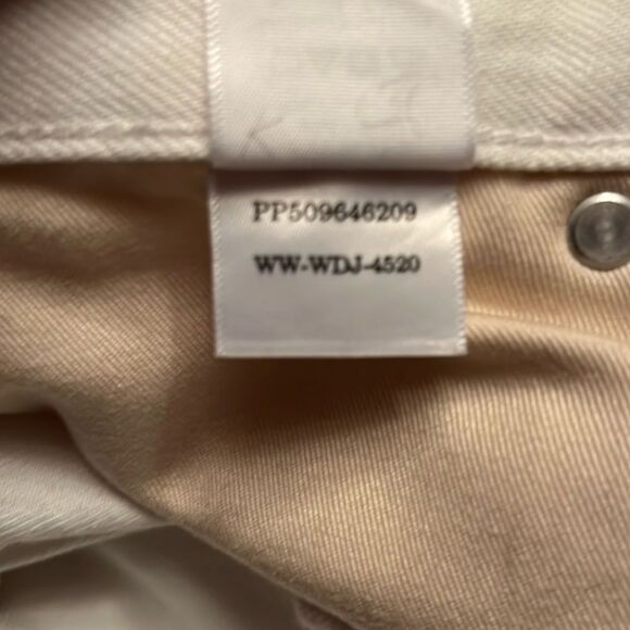 Everlane Women’s The 90s Cheeky Straight Jean in bone Size 25 NWT - Picture 12 of 16